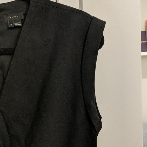 Theory classic jumpsuit sz 6 - Picture 4 of 7